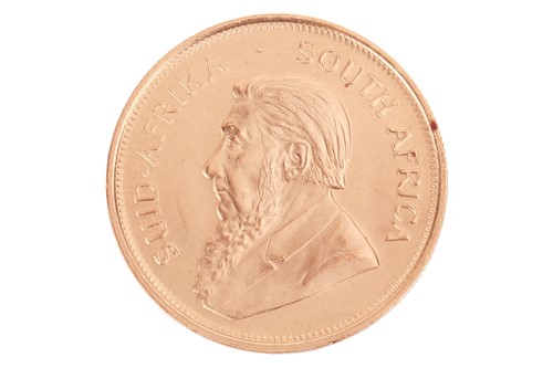 Lot 233 - A South African 1oz gold Krugerrand, dated 1974.