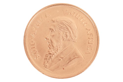Lot 260 - A South African 1oz gold Krugerrand, dated 1974.