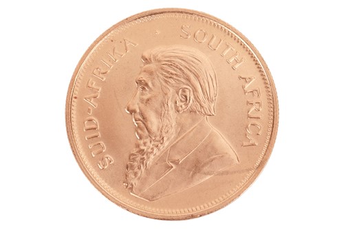 Lot 261 - A South African 1oz gold Krugerrand, dated 1974.