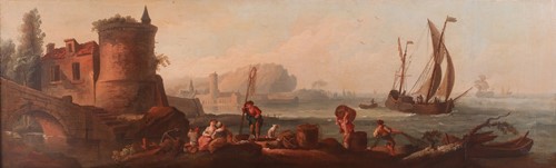 Lot 105 - Follower of Joseph Vernet (French, 1714 -...
