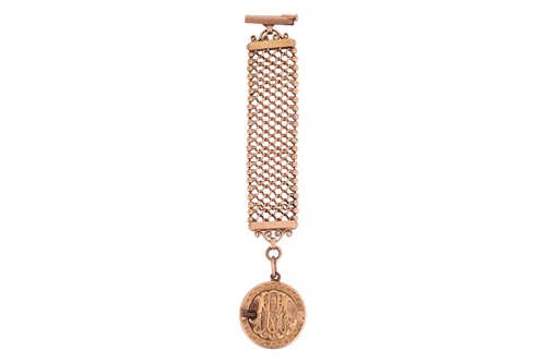 Lot 66 - A late 19th-century Continental fob locket,...