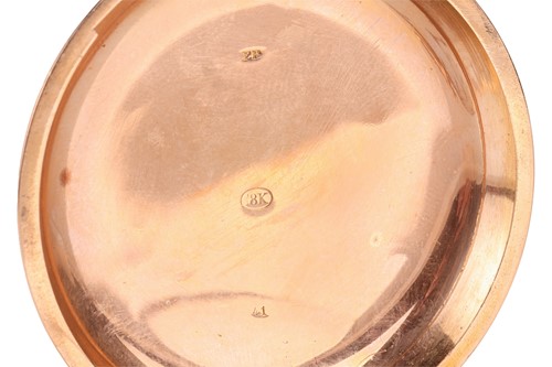 Lot 357 - Fitz Piguet – ‘18K’ Quarter Repeating Full...