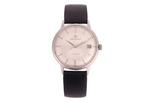 Lot 233 - Jaeger-LeCoultre – Stainless Steel Dress Watch...