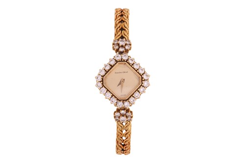 Lot 208 - Bueche Girod - 18ct Gold Diamond-Set Cocktail...