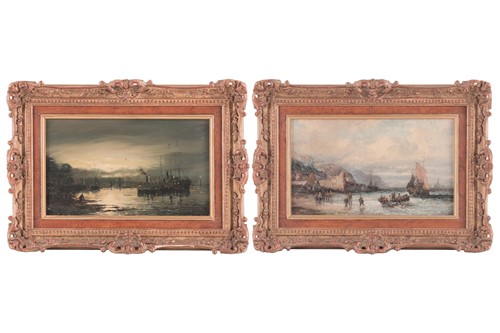 Lot 91 - William Thornley (British fl.1858-1898) Steam...