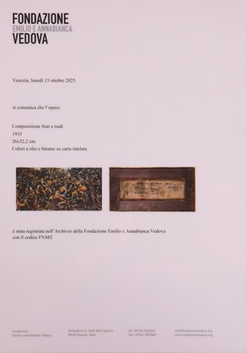 Lot 118 - Emilio Vedova (Italian 1919-2006) Composizione...