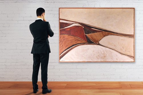 Lot 112 - Sirak Melkonian Untitled signed 'S. Melkonian'...