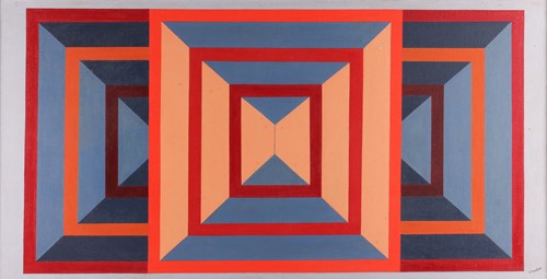 Lot 135 - Stephen Raynham (20th century) Abstract signed...