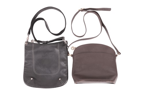 Lot 289 - Two Longchamp crossbody messenger bags in...