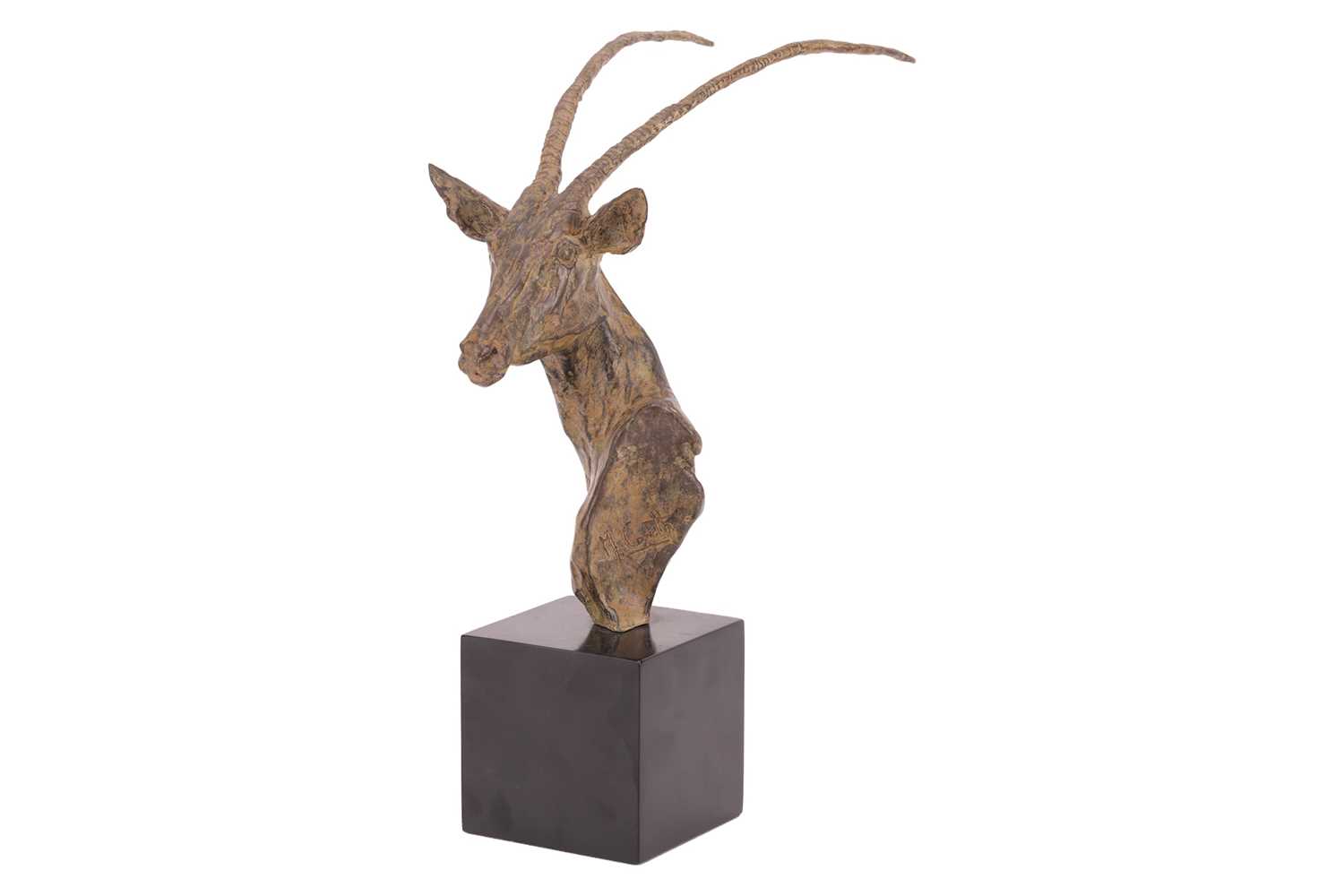 Lot 52 - Mark Coreth (British b.1958) Head of a Sable...