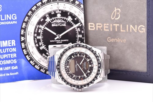 Lot 437 - A very rare Breitling Navitimer Quartz 2300...