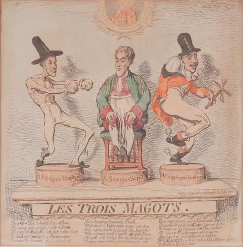 Lot 59 - After James Gillray (British, 1757 - 1815) Les...
