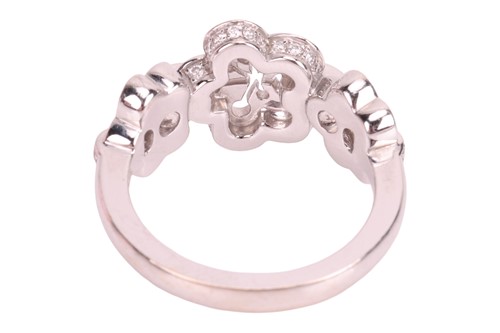 Lot 193 - Boodles - A diamond-set Blossom Triple ring,...