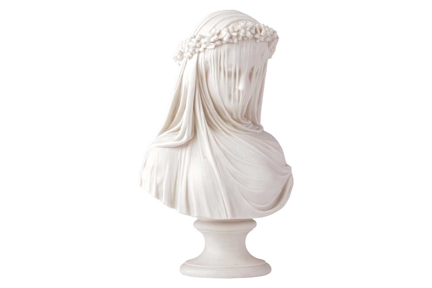 Lot 47 - A 19th-century Copeland Parian bust of 'The...