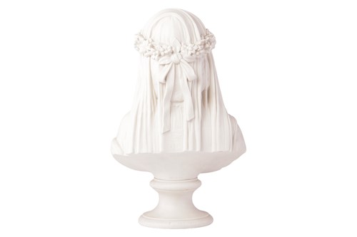 Lot 47 - A 19th-century Copeland Parian bust of 'The...