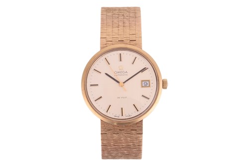Lot 222 - Omega – De Ville Automatic Bezel: Smooth Case...