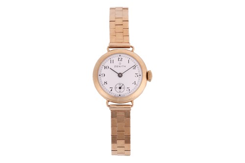 Lot 212 - Zenith – 9ct Dress Watch Reference: 41387...