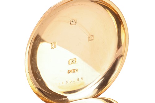 Lot 251 - Waltham – 18ct Gold Open Face Pocket Watch...