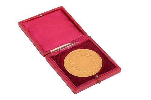 Lot 274 - A Paris Society of Geography Medal, by Alphèe...