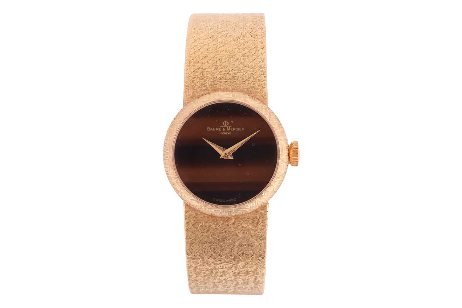 Lot 207 - Baume & Mercier – Dress Watch with Tiger’s Eye...