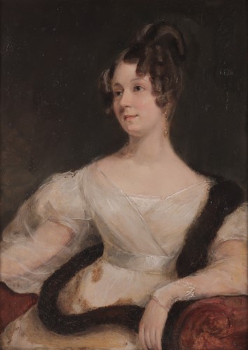 Lot 65 - British School (19th century) Portrait of a...