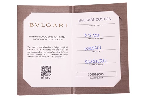 Lot 223 - Bulgari - Octo Finissimo Reference: 103297...