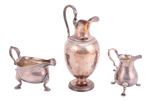 Lot 315 - A George II silver creamer, London 1740 by...