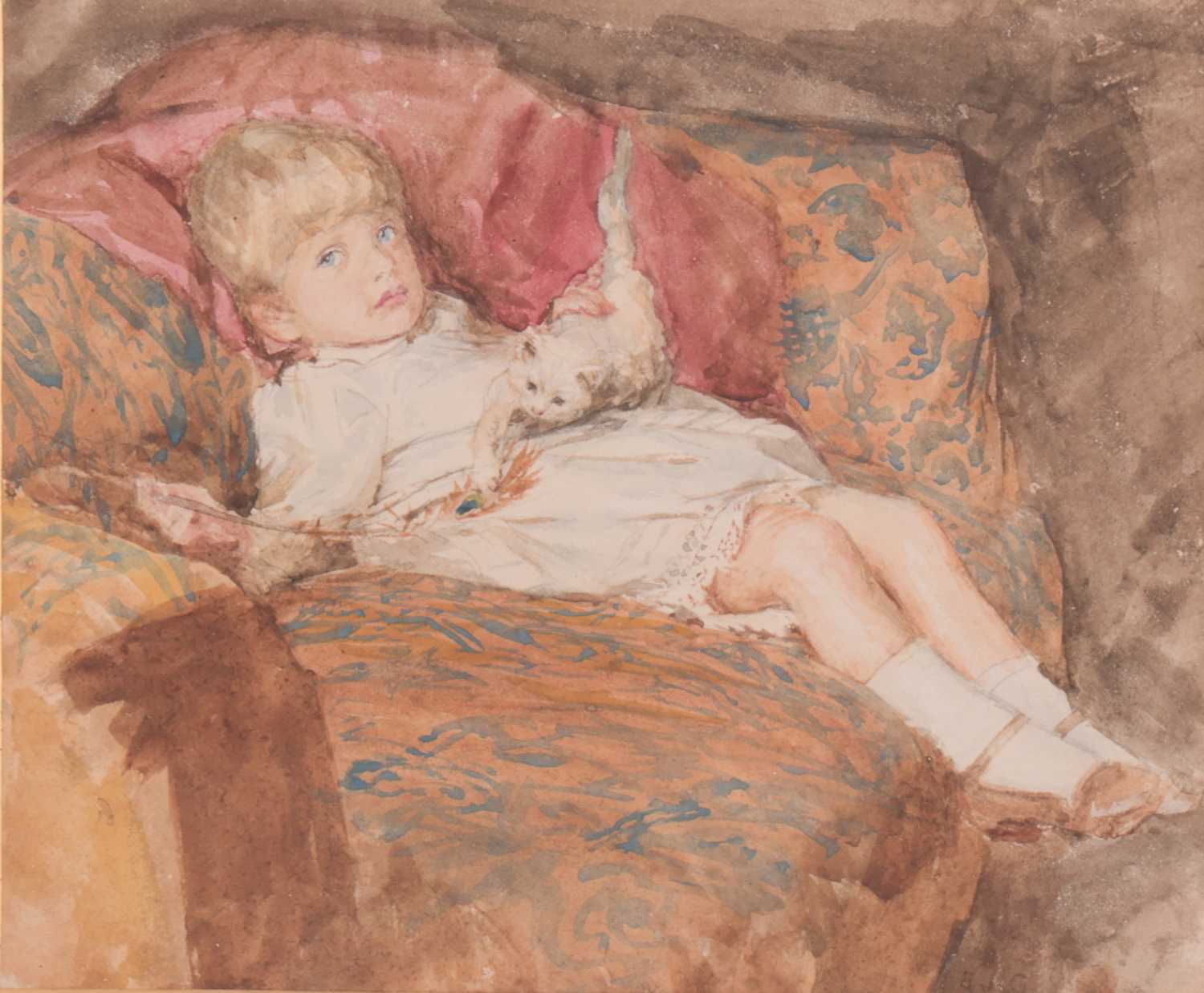 Lot 86 - Edward John Gregory (British 1850-1909) Study...
