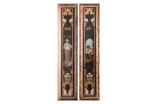Lot 61 - A pair of late 19th-century French painted...