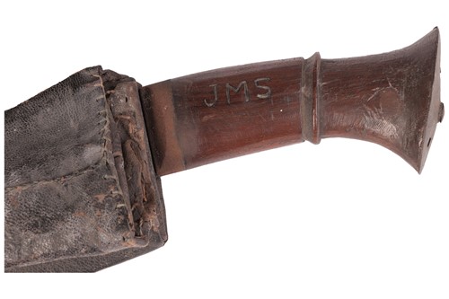 Lot 35 - A 19th-century mahogany and brass-bound gun...