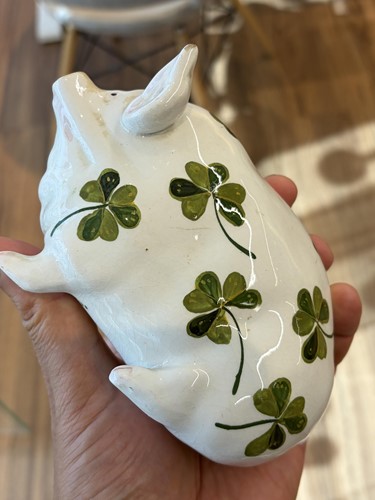 Lot 55 - Two Wemyss ceramic pigs, one 'Gloucester Old...