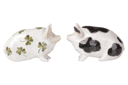 Lot 55 - Two Wemyss ceramic pigs, one 'Gloucester Old...