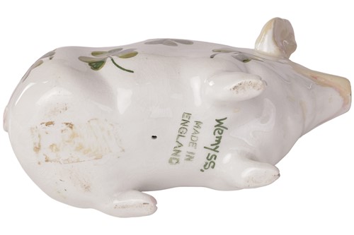 Lot 55 - Two Wemyss ceramic pigs, one 'Gloucester Old...