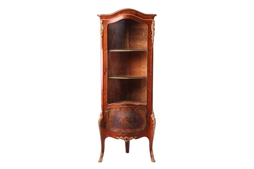 Lot 14 - A late 19th century French rosewood and...