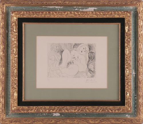 Lot 127 - Pablo Picasso (Spanish 1881-1973) Vieil homme...
