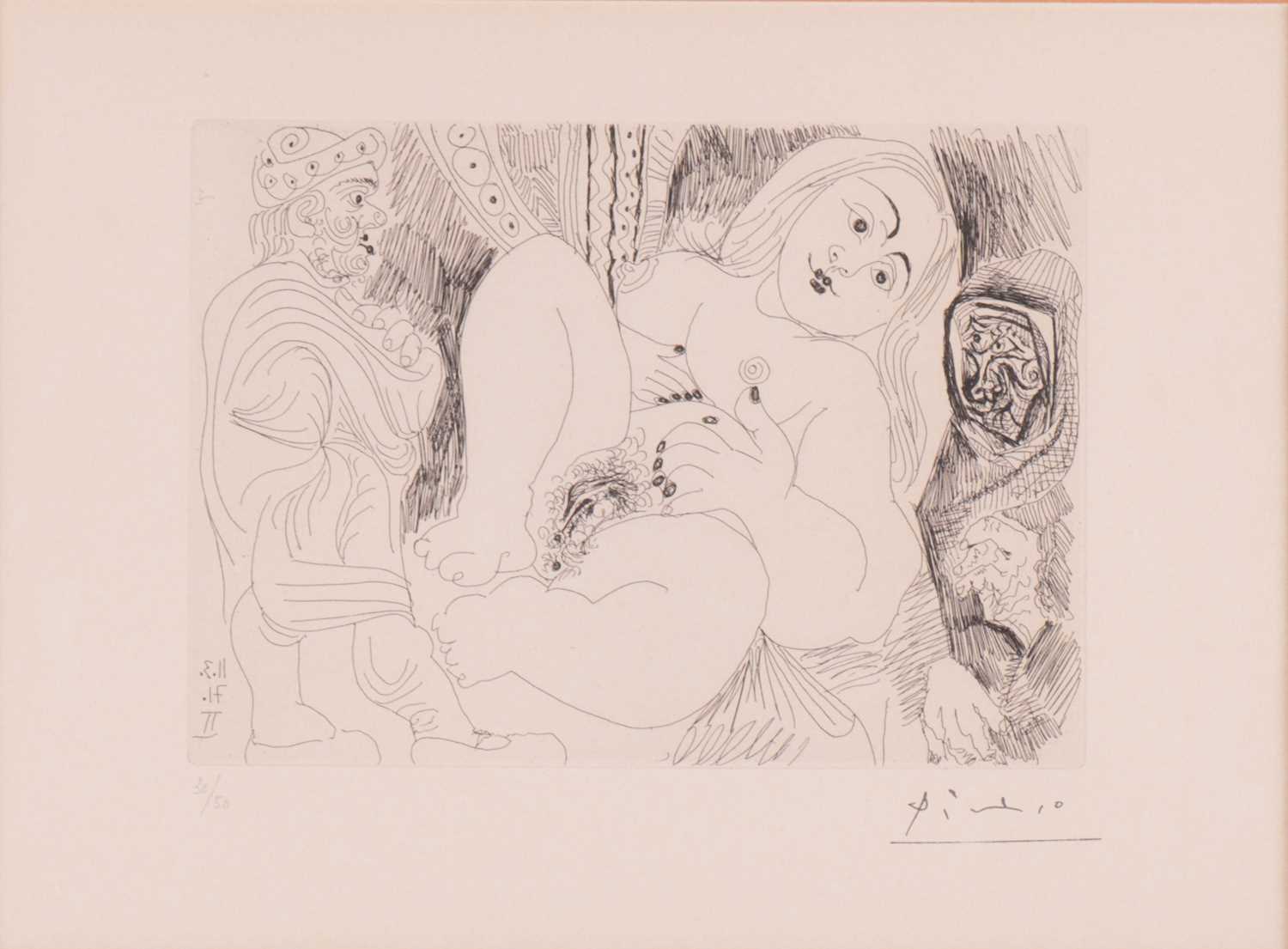 Lot 127 - Pablo Picasso (Spanish 1881-1973) Vieil homme...