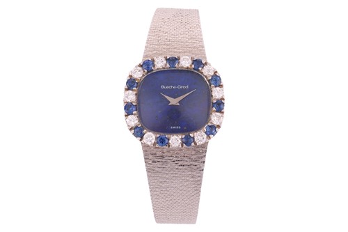 Lot 203 - Bueche Girod – 18ct White Gold Gem-Set...