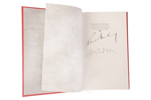 Lot 86 - Dahl (Roald), 'The BFG', pictures by Quentin...