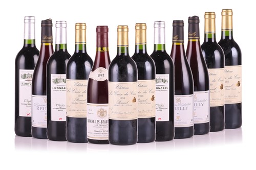 Lot 114 - Five bottles of 1995 Chateau La Croix Du Casse...
