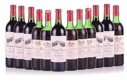 Lot 111 - Six bottles of 1995 Chateau Canon 1er Grand...