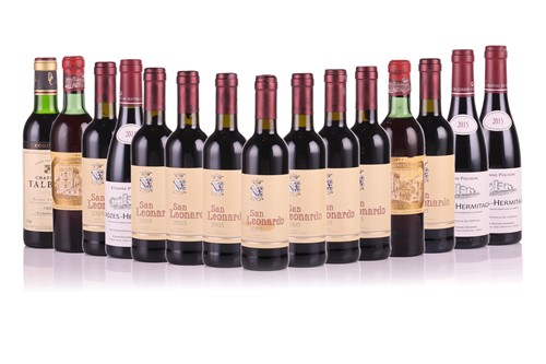 Lot 108 - Fifteen half-bottles of assorted wine,...