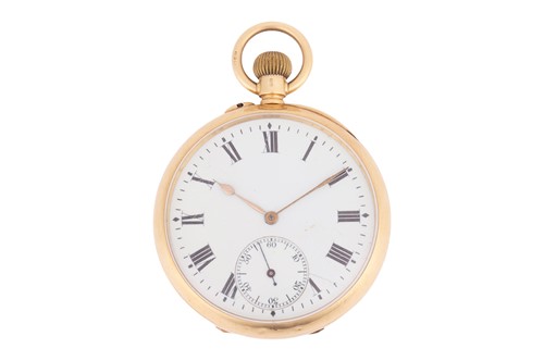 Lot 225 - 18ct Open Face Pocket Watch Reference: 4331...