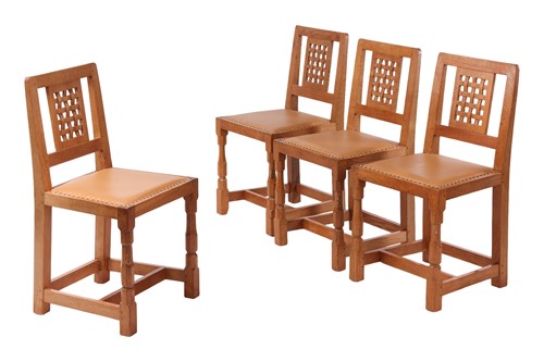 Lot 3 - Workshop of Robert 'Mouseman' Thompson...