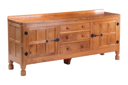 Lot 6 - Workshop of Robert 'Mouseman' Thompson...