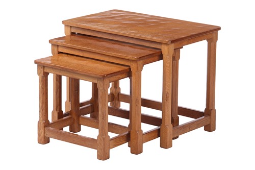Lot 5 - Workshop of Robert 'Mouseman' Thompson...