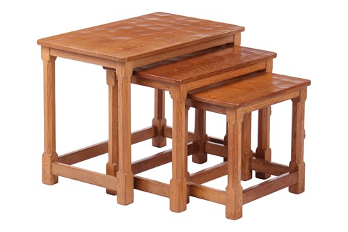 Lot 5 - Workshop of Robert 'Mouseman' Thompson...