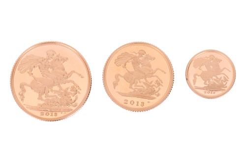 Lot 197 - A Royal Mint 2013 UK Gold Proof Sovereign...