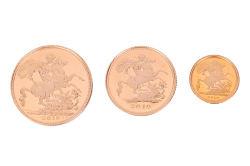 Lot 198 - A Royal Mint 2010 UK Gold Proof Sovereign...