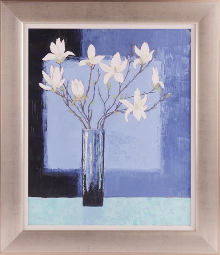 Lot 49 - Alexandra Steele (British b.1946) Magnolias...