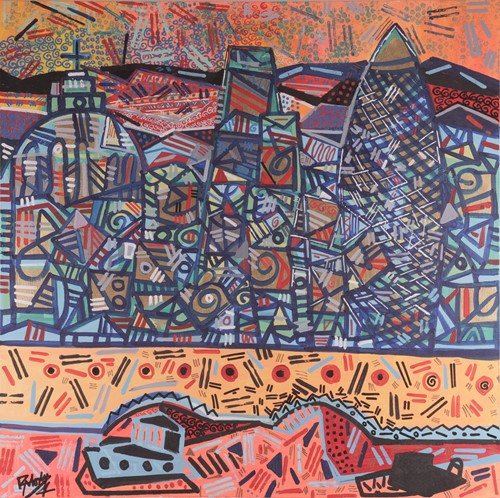 Lot 48 - Ben Mosley (British b.1981) City of London...